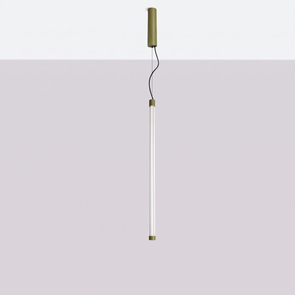 LED Hängelampe Modern dimmbar Olivgrün 4000K L:3 cm