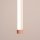 LED Hängelampe dimmbar Pfirsich 3000K L:3 cm Modern
