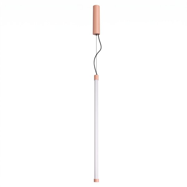 LED Pendelleuchte dimmbar Pfirsich Stahl 4000K L:3 cm