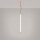 LED Pendelleuchte dimmbar Pfirsich Stahl 4000K L:3 cm