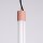 LED Pendelleuchte dimmbar Pfirsich Stahl 4000K L:3 cm