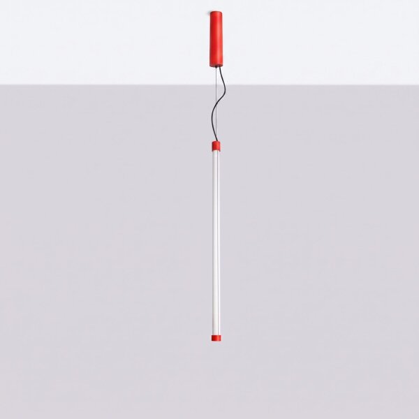 LED Hängelampe dimmbar Push-DIM Rot 3000K 3 cm Modern