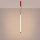 LED Hängelampe dimmbar Push-DIM Rot 3000K 3 cm Modern
