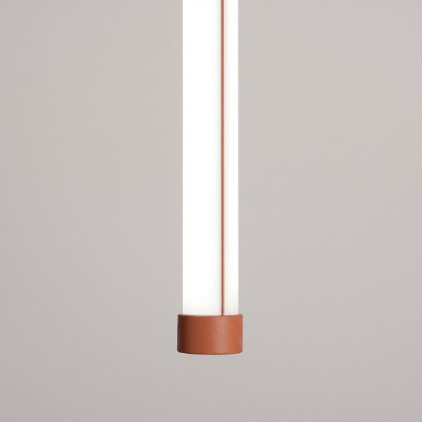 LED Hängelampe dimmbar Ockerrot 4000K L:3 cm Modern