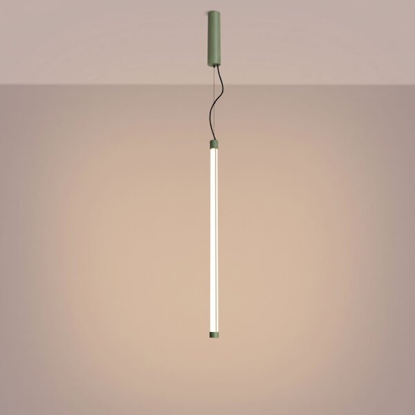 LED Hängelampe dimmbar Push-DIM Salbei 3000K L:3 cm