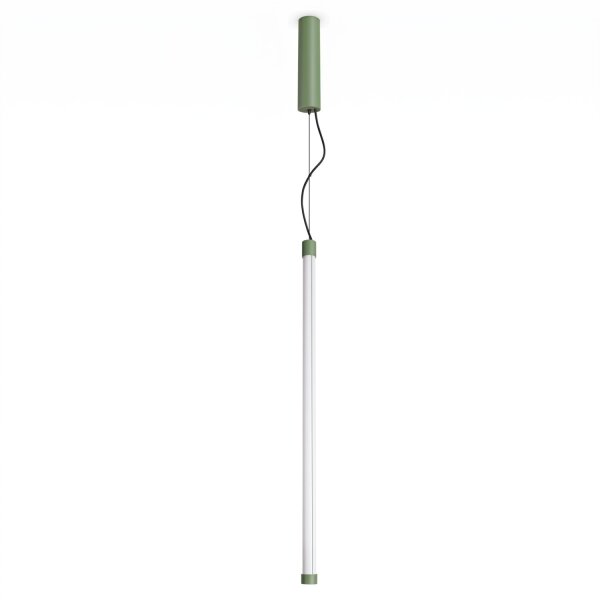 LED Pendelleuchte dimmbar Push-DIM Salbei 4000K L:3 cm