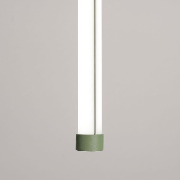 LED Pendelleuchte dimmbar Push-DIM Salbei 4000K L:3 cm
