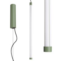 LED Pendelleuchte dimmbar Push-DIM Salbei 4000K L:3 cm