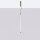LED Pendelleuchte dimmbar Push-DIM Salbei 4000K L:3 cm
