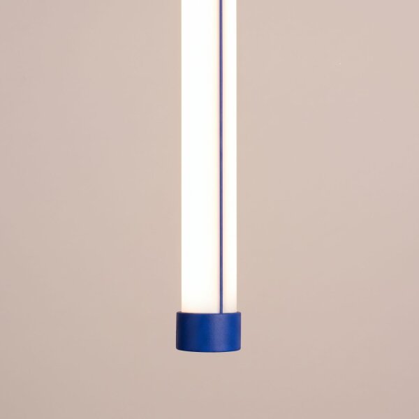 LED Hängelampe dimmbar Ultramarin Stahl 3000K L:3 cm