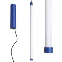 LED Hängelampe dimmbar Ultramarin Stahl 3000K L:3 cm