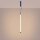 LED Hängelampe dimmbar Ultramarin Stahl 3000K L:3 cm