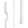 LED Hängelampe dimmbar Push-DIM Weiß 4000K L:3 cm