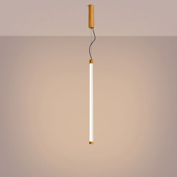 LED Hängelampe dimmbar Push-DIM Gelb 3000K L:3 cm