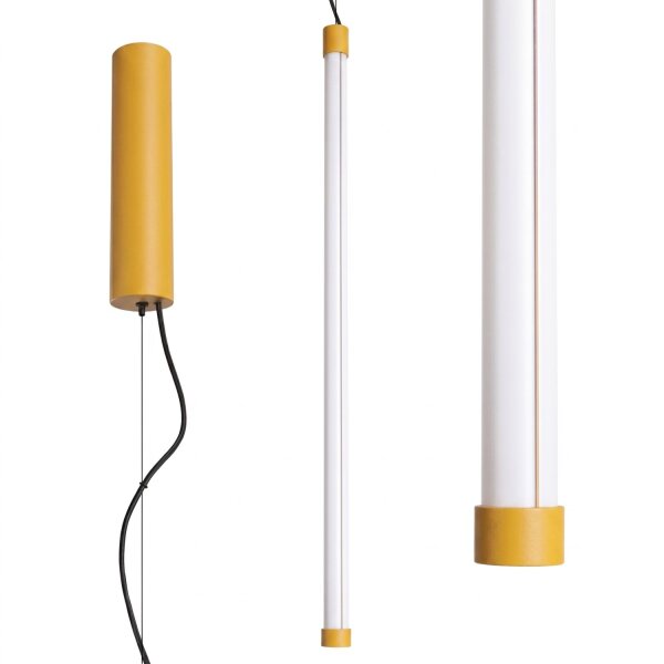 LED Pendelleuchte dimmbar Push-DIM Gelb 4000K L:3 cm