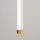 LED Pendelleuchte dimmbar Push-DIM Gelb 4000K L:3 cm