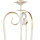Lampadaire GANARA 158cm motif baroque shabby or