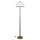 Lampadaire MARLOW en laiton antique 170cm salon