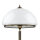 Lampadaire MARLOW en laiton antique 170cm salon