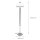Lampadaire MARLOW en laiton antique 170cm salon