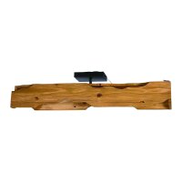 Deckenleuchte Holz Balken 80 cm lang 2x E27