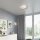 Wandlampe Skandinavisch Holz Glas E27 L:43 cm blendarm
