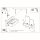 Wandlampe Skandinavisch Holz Glas E27 L:43 cm blendarm