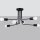 Deckenlampe Retro Schwarz Stahl E27 L:68 cm 6-flammig