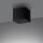 LED Deckenlampe Schwarz Modern B:9,5 cm 4000 K 1859 lm