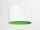 Lampe à suspendre Lampe de salon Blanc Vert Tissu
