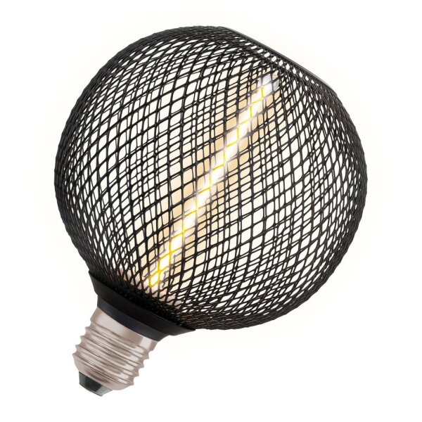 LED Leuchtmittel E27 1800 K 110 lm Schwarz Ø 12,5 cm OSRAM