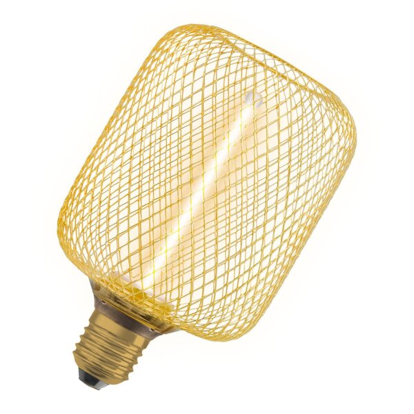 LED Leuchtmittel E27 1800 K 150 lm in Gold Ø 10 cm OSRAM