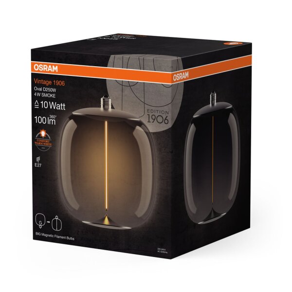 Deko Leuchtmittel LED E27 Ø 25 cm 1800 K 100 lm OSRAM