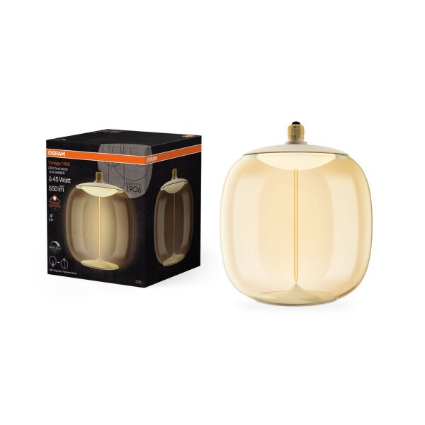 LED Leuchtmittel E27 groß Ø 25 cm XXL 1800 K 550 lm OSRAM