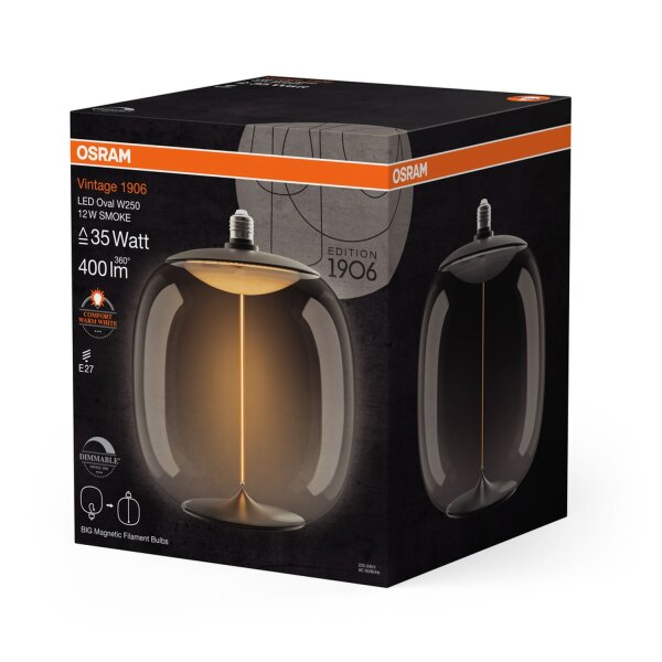 LED Leuchtmittel Deko Ø 25 cm E27 1800 K 400 lm OSRAM