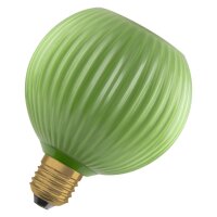 LED Leuchtmittel Deko Ø 12,5cm Grün E27 2700K...