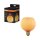 LED Leuchtmittel E27 Orange Glas Ø 12,5cm 2700K 300lm OSRAM