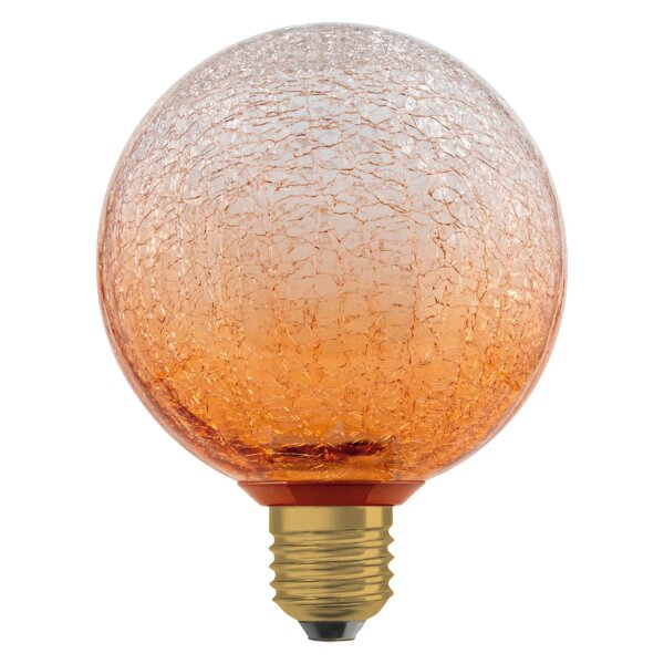 OSRAM LED Leuchtmittel E27 2700 K 300 lm Glas Orange Deko
