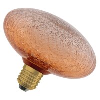 LED Leuchtmittel Deko Crackeld Glas Orange E27 2700K OSRAM