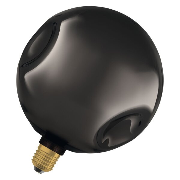 LED Leuchtmittel Glas E27 Schwarz Ø 20 cm 2700 K 300 lm OSRAM