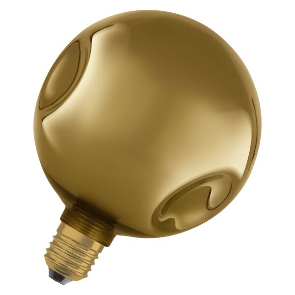 LED Leuchtmittel E27 Deko Glas in Gold 2700 K 300 lm OSRAM