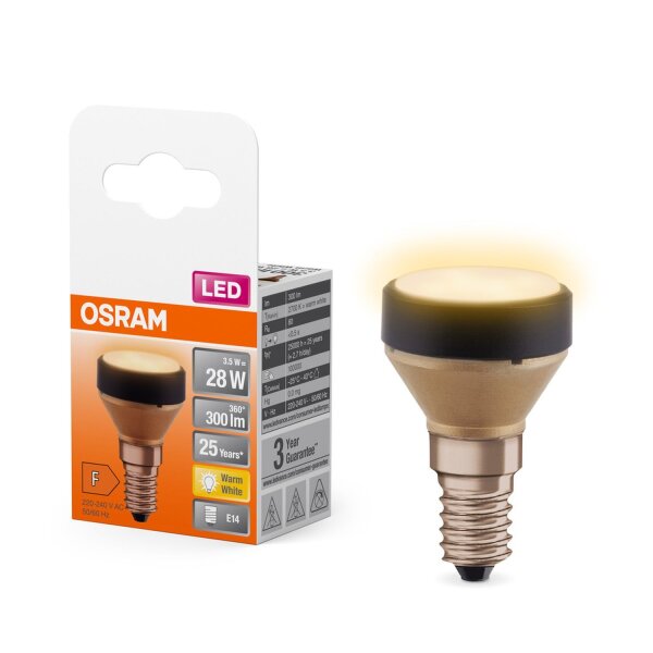 LED Leuchtmittel E14 klein 2700 K 300 lm Ø 3,5 cm Mini OSRAM