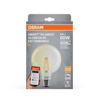 LED Leuchtmittel E27 Ø 12,5cm 2700K 806lm App...