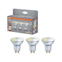 LED Leuchtmittel Smart 3er Set GU10 2700 K 350 lm OSRAM