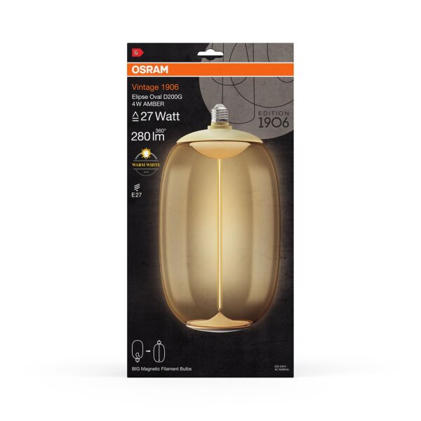 LED Leuchtmittel E27 Deko L: 37 cm XXL 2700 K 280 lm OSRAM