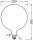 LED Leuchtmittel Globe Ø 20 cm E27 2700 K 806 lm Weiß OSRAM