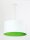 Suspension Blanc Vert Rétro ronde Lampe de table à manger