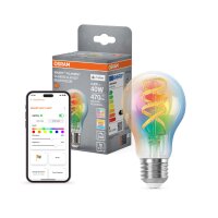 Leuchtmittel LED E27 RGB CCT 470 lm Smart Ø 6 cm...