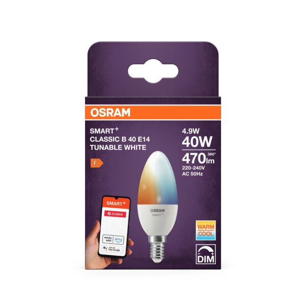 LED Leuchtmittel Smart E14 2700-6500 K 470 lm 4er Set OSRAM