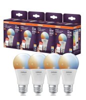 OSRAM Leuchtmittel LED Smart E27 2700-6500 K 806 lm 4er Set